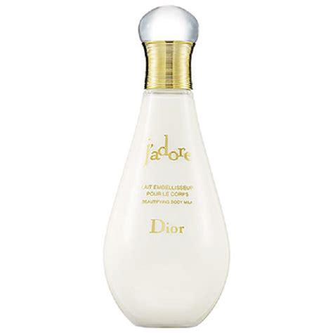 lait embellisseur pour le corps dior|J'adore Lait Sublime .